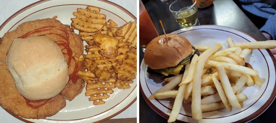 Cliff's Place Menu